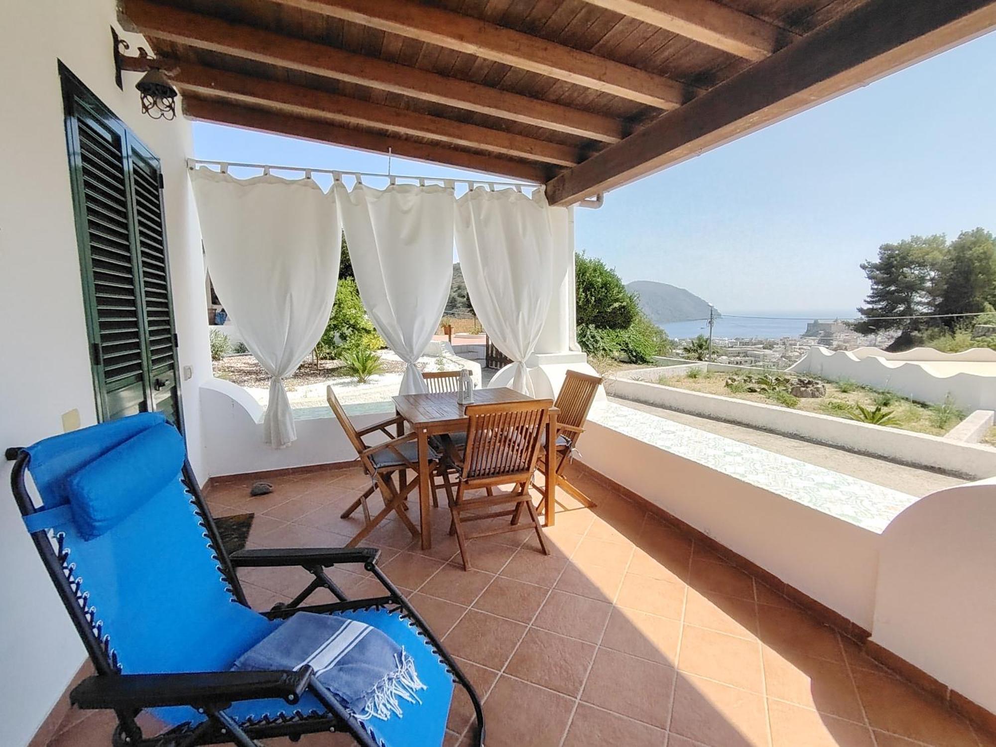 Villa La Milanina Lipari  Exterior photo